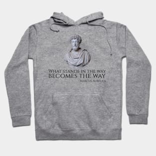 Marcus Aurelius Philosophy Stoicism Motivating Ancient Rome Hoodie